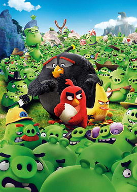 Angry Birds Movie Scene