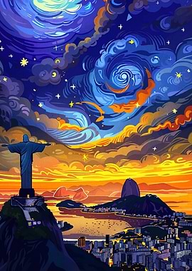 Janeiro Starry Night