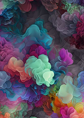 Colorful Abstract Cloudscape