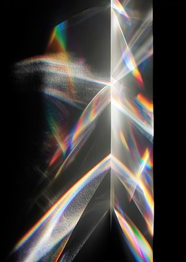 Prism Light Refraction on Wall