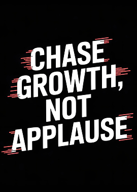 Chase Growth, Not Applause