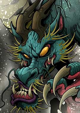 Detailed Dragon Animal