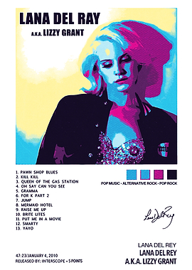 Lana Del Rey Album Cover Art