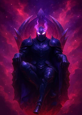 Dark Knight on Throne