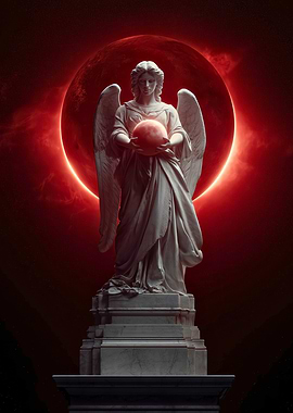 Guardian Angel of the Blood Moon Eclipse