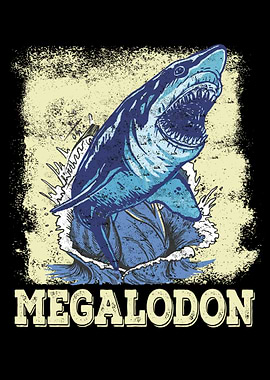 Megalodon Shark Graphic