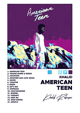 Khalid American Teen Album Cover Art