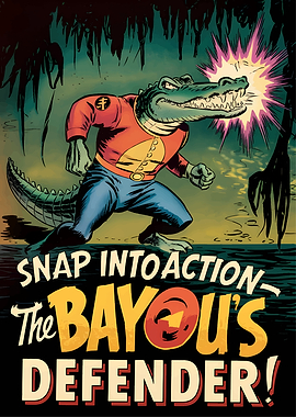 Bayou's Defender Comic