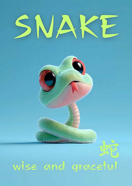 Snake - Chinese Zodiac Sign For Kids