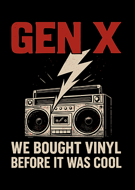 Gen X Vinyl Boombox