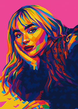SABRINA CARPENTER POPART