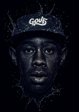 Tyler, the Creator - Water Portrait