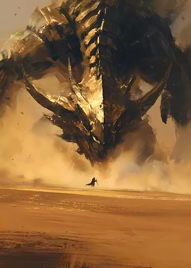 TatsunoFude - Brush of the Dragon Series Golden Dragon