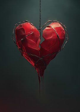 Barbed Wire Heart