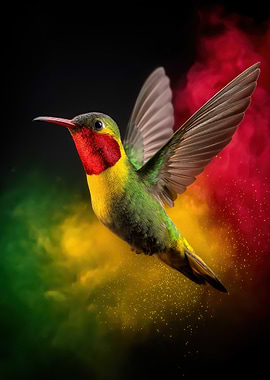 Rasta Hummingbird