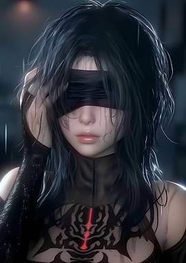 Woman with Dark Hair