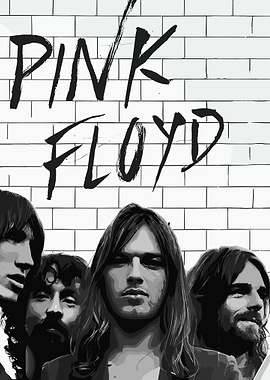 Pink Floyd Band Poster