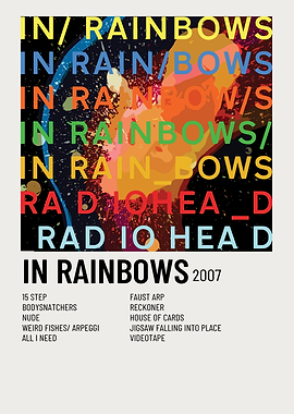 Radiohead - In Rainbows Album Cover