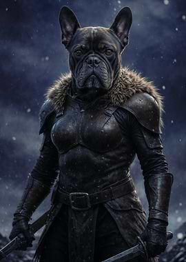 Dog Warrior in Armor