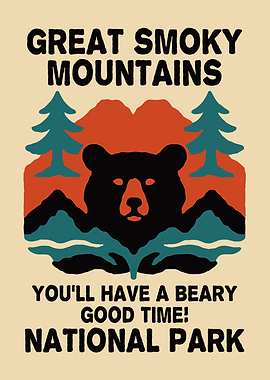 Great Smoky Mountains National Park Poster