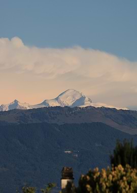 Mont Blanc from a distance