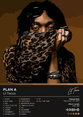 Lil Tecca - Plan A Album Cover