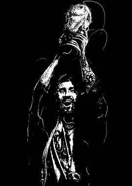 Soccer Player Celebrates with Trophy