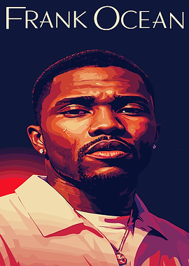 Frank Ocean Portrait Art