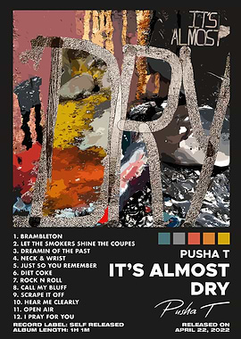 Pusha T It's Almost Dry Album
