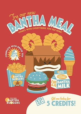 Bantha Burger Happy Meal