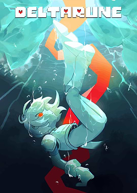 Deltarune Noelle Underwater