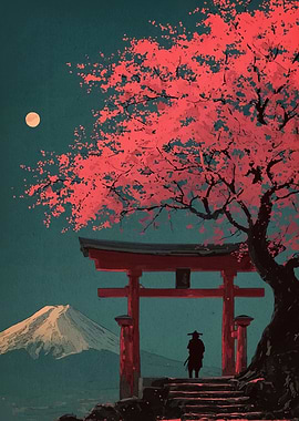 Samurai Cherry Blossom