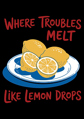 Lemons on Plate