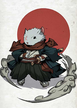 Mouse Samurai Katana