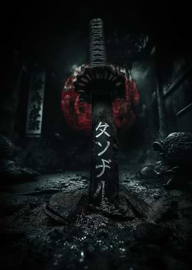 Dark Samurai Sword
