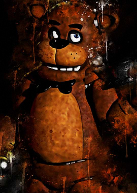 Freddy Fazbear Digital Art
