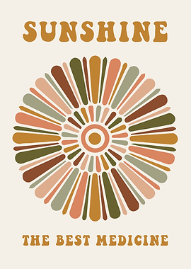 Sunshine: The Best Medicine Art Print