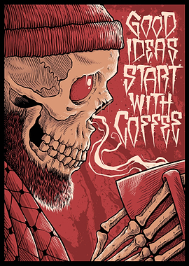 Skull with Coffee: Good Ideas