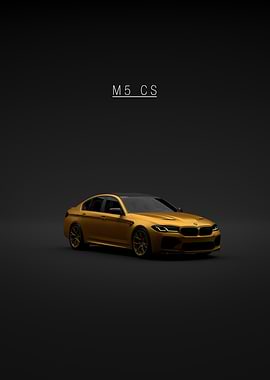 BMW M5 CS F90 - Gold Front