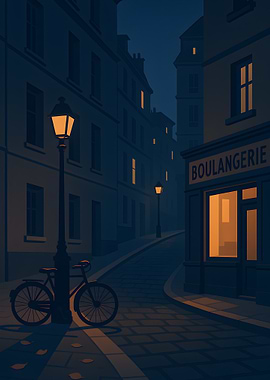 Night in Paris with Boulangerie