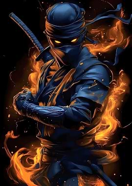 Fiery Ninja Warrior