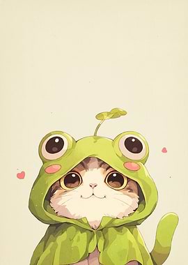 Cat Frog Costume