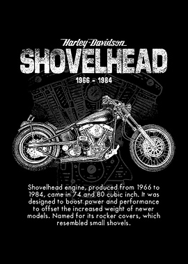 Harley-Davidson Shovelhead Motorcycle