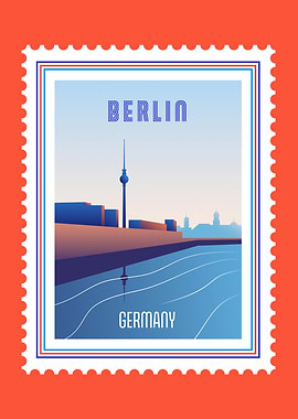Berlin Stamp