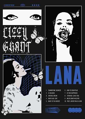 Lana Del Rey Lizzy Ghant Album Art