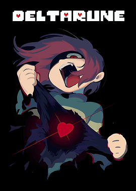 Deltarune Kris Heart