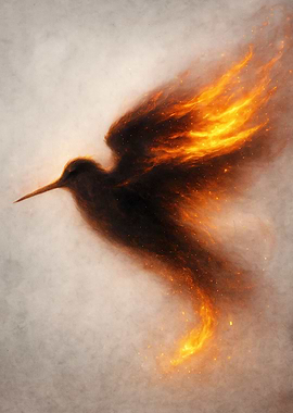 Fiery Hummingbird