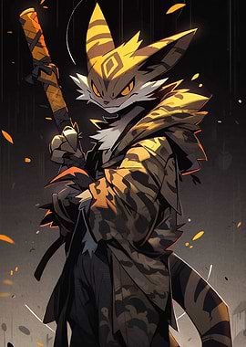 Feline Warrior Sword