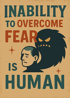 Inability to Overcome Fear is Human