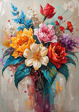 Vibrant Symphony of Blooms